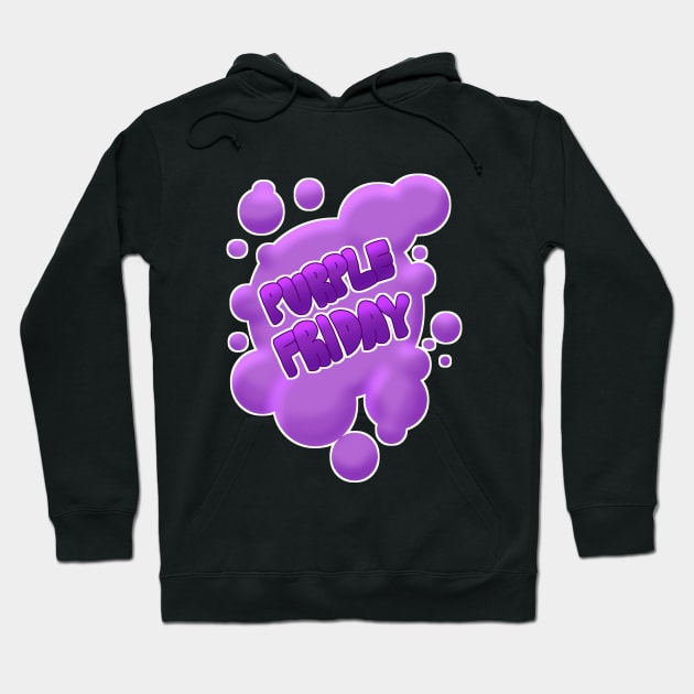 Purple Friday Hoodie by CandyAbbie101